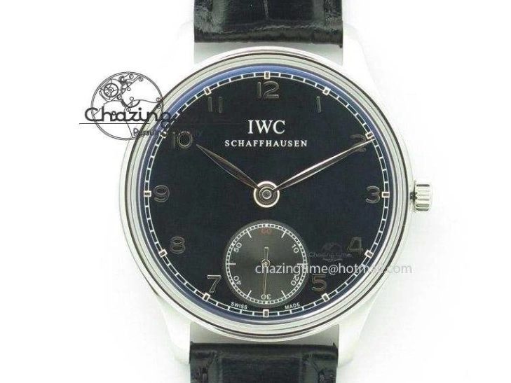 MIROTIME 0325 Compact Portuguese IW545409 RG ZF 1:1 Best Edition White Dial On Brown Leather Strap A 7336